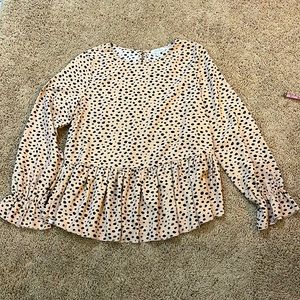 Brand new Ladies Peplum Top